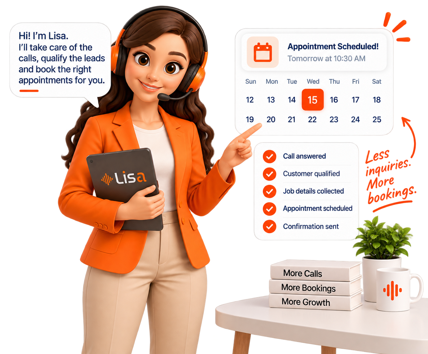 Lisa AI Appointment Booking