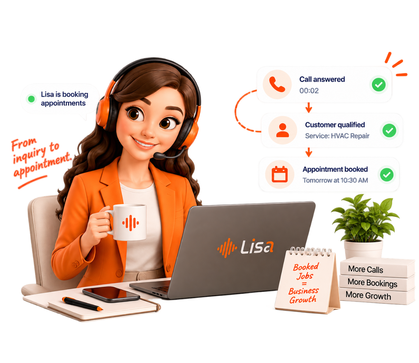 Lisa AI Call Answering