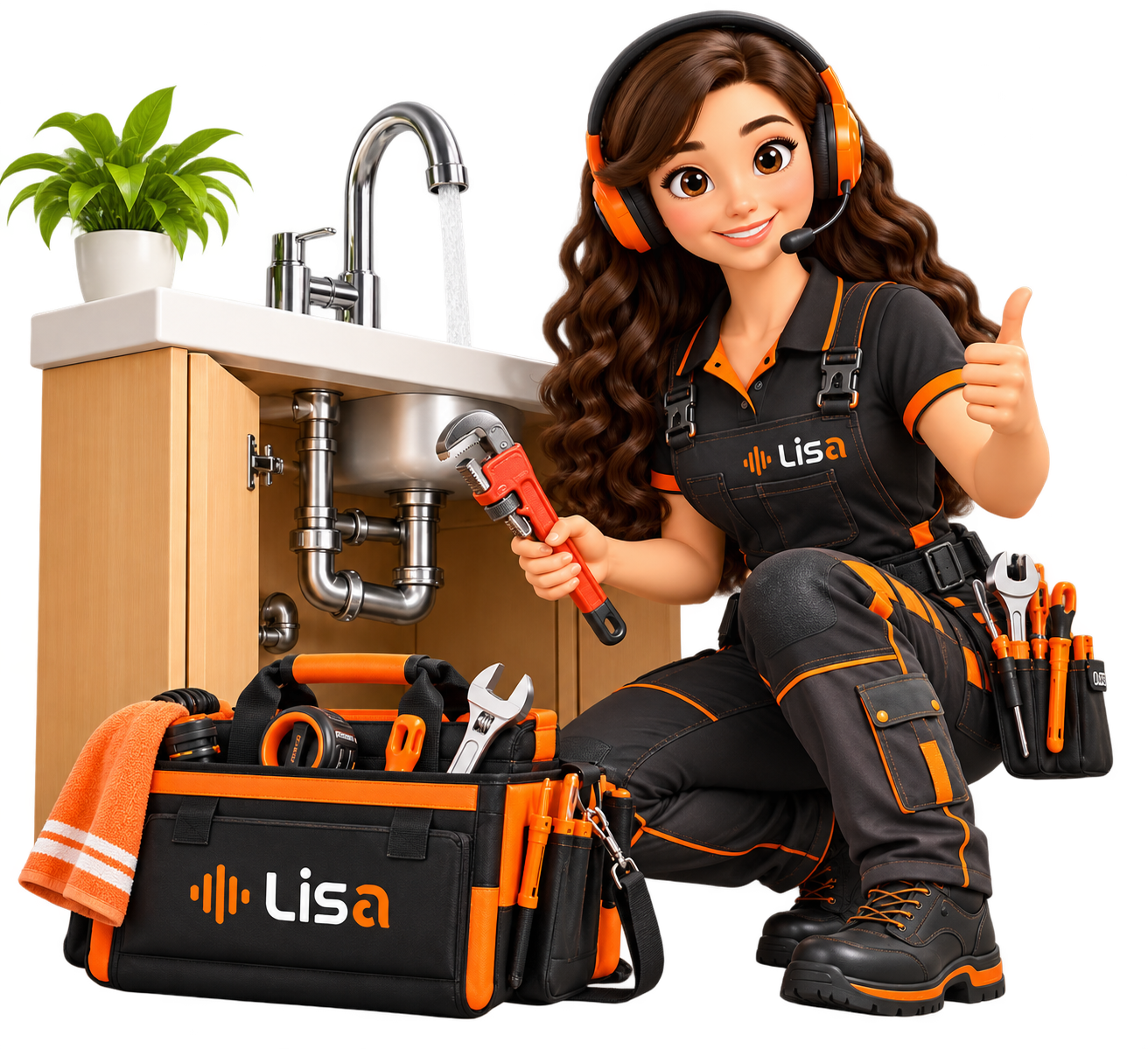 Lisa AI Receptionist for Plumbing Companies
